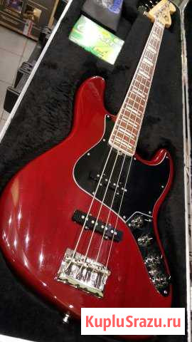 Бас гитара Fender american deluxe jazz-bass 2012г Балаково - изображение 1