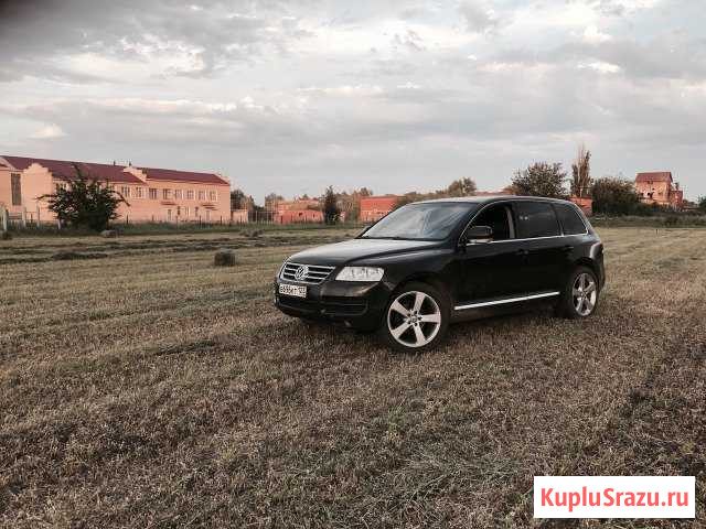 Volkswagen Touareg 2.5 МТ, 2004, внедорожник Новоалексеевская - изображение 1