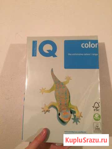 Бумага Iq Color Москва - изображение 1