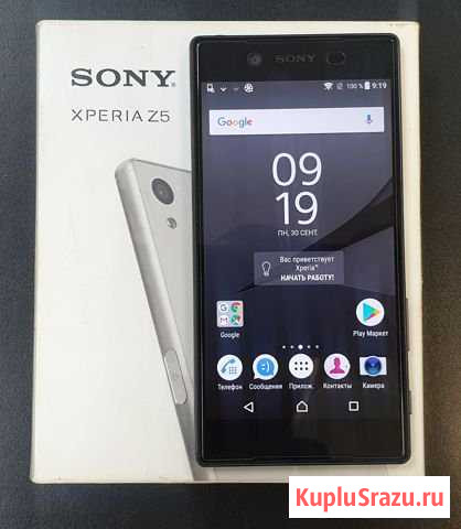 Sony Xperia Z5 Graphite Black Рязань - изображение 1