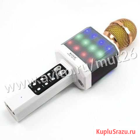 Беспроводной микрофон караоке Bluethooth WS-1828 Ставрополь - изображение 1