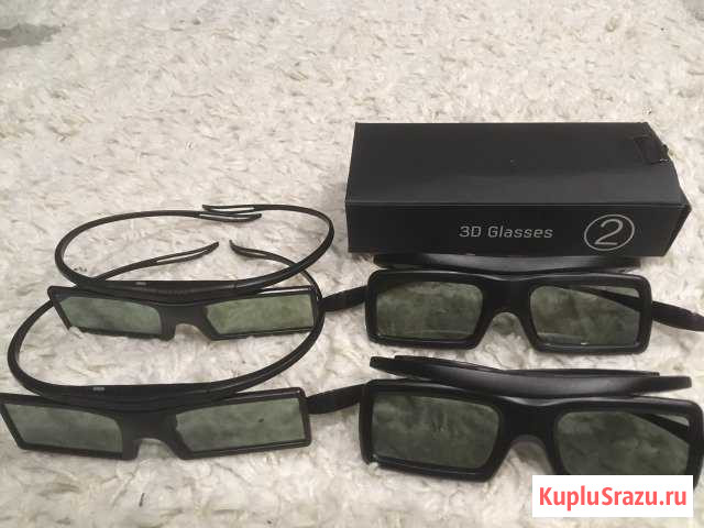 Комплект активных 3D - очков SAMSUNG Новый Уренгой - изображение 1