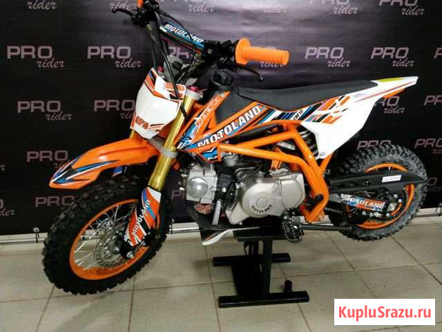 Детский питбайк на автомате Motoland CRF 10, 2019г Киров - изображение 1