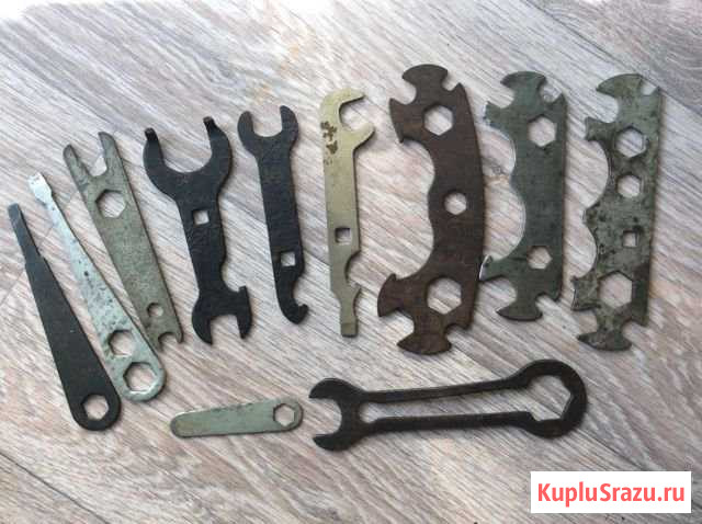 Ключи велосипедные 11штук, все из СССР Сыктывкар - изображение 1