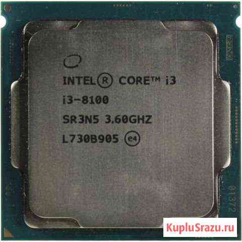 Процессор Intel Core i3-8100 Волхов