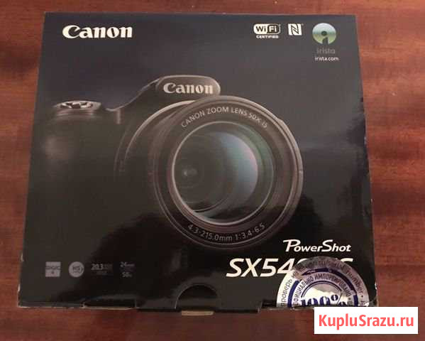 Фотокамера Canon SX540HS Нальчик - изображение 1