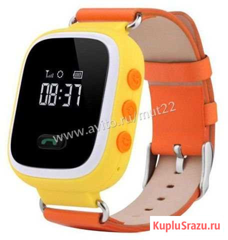 Часы Smart baby watch Q90 (Желтый) Новороссийск - изображение 1