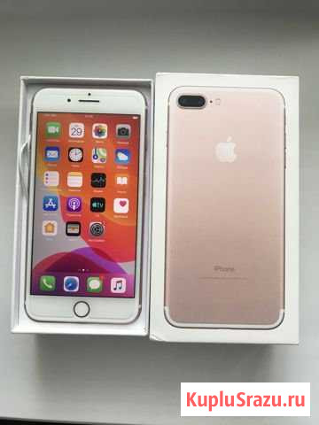 Apple iPhone 7 Plus Rose Gold 128GB (128 GB) Красноярск - изображение 1