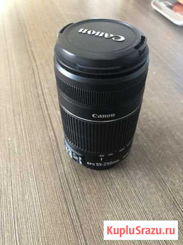 Объектив Canon 55-250 Хабаровск - изображение 1