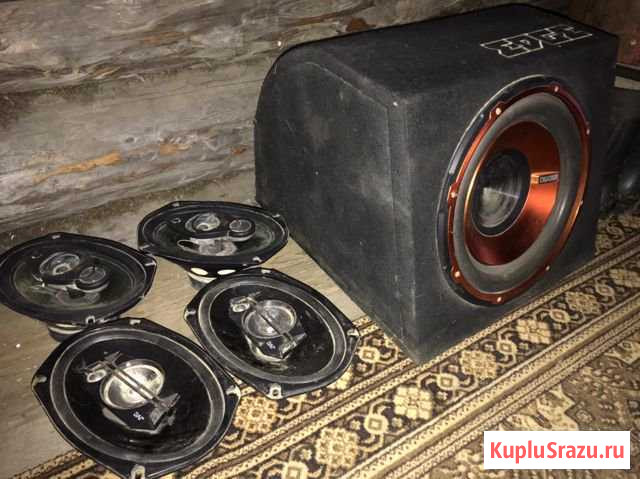 4 колонки и саб Котельнич - изображение 1