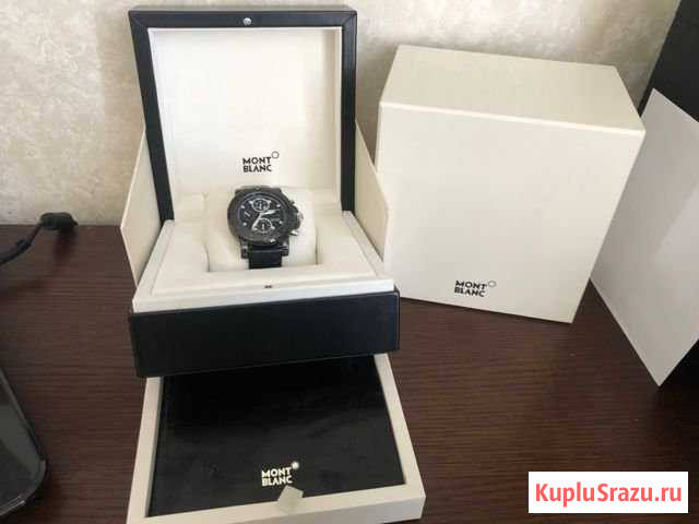 Часы Montblanc sport stell DLC 44mm chronograph Коммунарка - изображение 1
