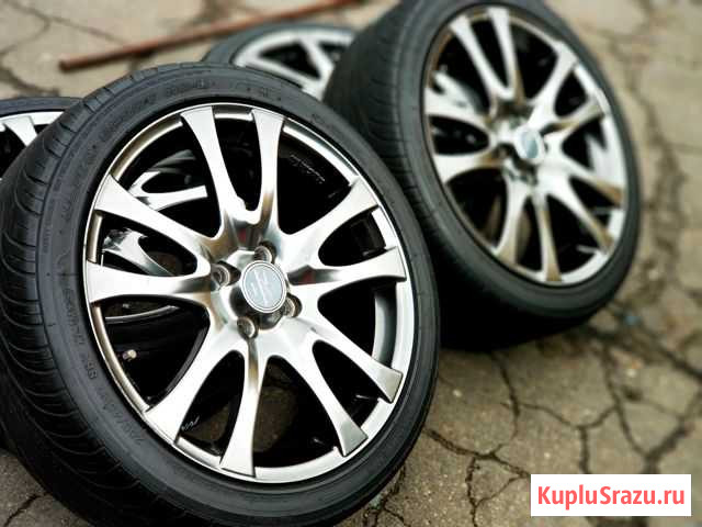20575 Комплект дисков work Steez R17, 7+53, 4x100 Владивосток - изображение 1