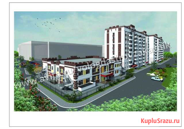 3-к квартира, 63.5 кв.м., 5/9 эт. Вологда - изображение 1