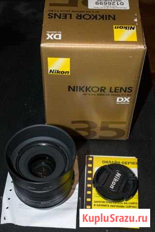 Nikon AF-S DX 35mm F1.8 G Nikkor Новокузнецк - изображение 1