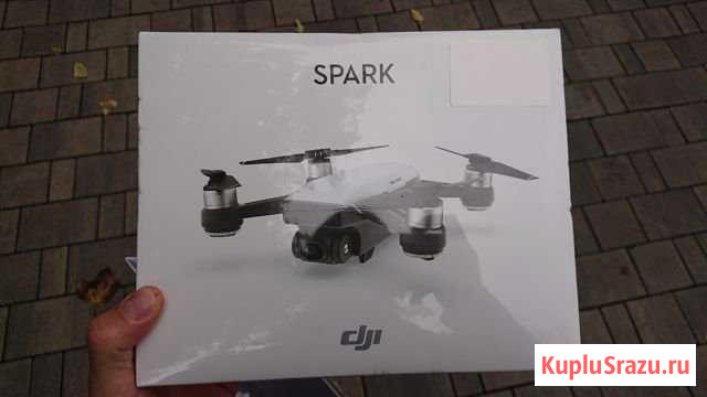 Квадрокоптер dji spark alpine white Одинцово - изображение 1