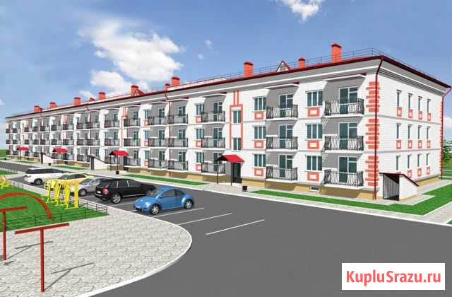 1-к квартира, 29.4 кв.м., 2/3 эт. Благовещенск - изображение 1