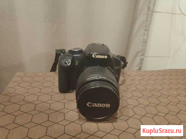 Фотоаппарат Canon EOS 450D + объектив 18-55 мм Улан-Удэ - изображение 1