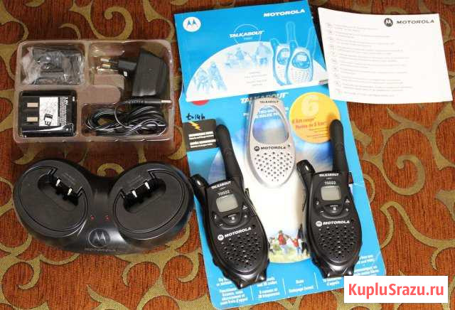 Комплект раций Motorola T5022 Бугуруслан - изображение 1