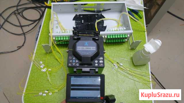 Монтаж волс сварка оптики оптоволокна рефлектограм Коломна - изображение 1