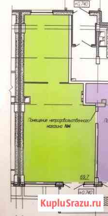 Торговое помещение, 69.7 кв.м. Иваново