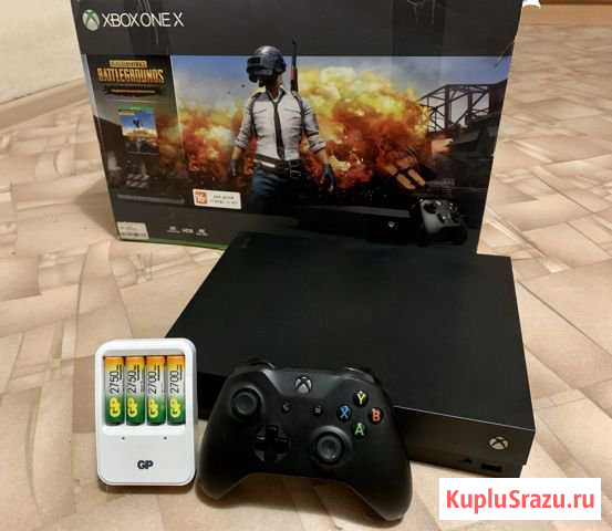 Xbox One X Black 1TB Чита - изображение 1