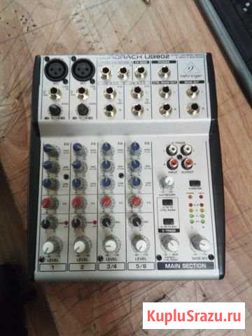 Микшерный пульт Behringer eurorack UB802 Нерехта - изображение 1