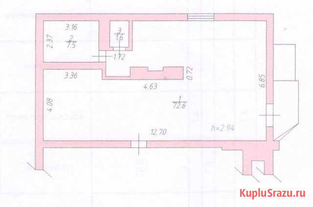 Помещение под магазин или офис, 81.7 кв.м. Каменск-Шахтинский - изображение 1