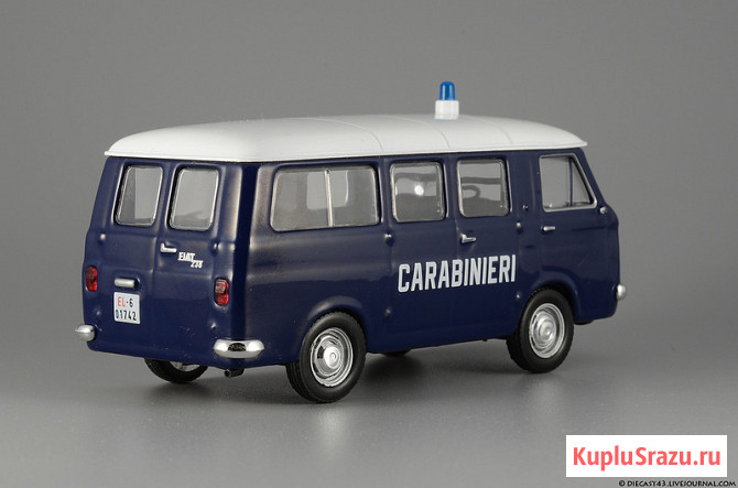 Полицейские машины мира №2 FIAT 238 CARABINIERI 1967. Полиция Италии   Липецк - изображение 3