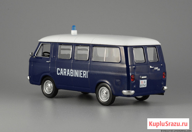 Полицейские машины мира №2 FIAT 238 CARABINIERI 1967. Полиция Италии   Липецк - изображение 4