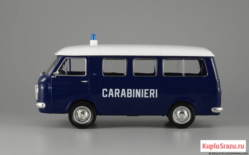 Полицейские машины мира №2 FIAT 238 CARABINIERI 1967. Полиция Италии   Липецк - изображение 5