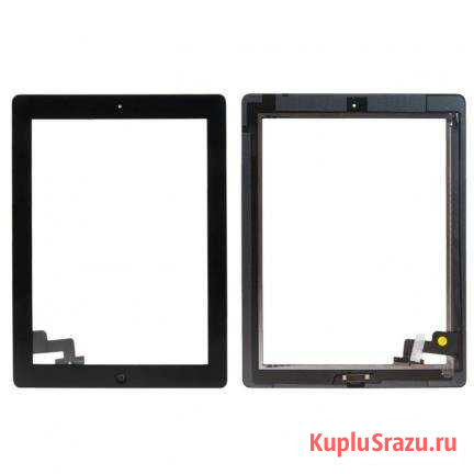 iPad 2 тачскрин с кнопкой Home для Apple iPad 2, ч Екатеринбург - изображение 1