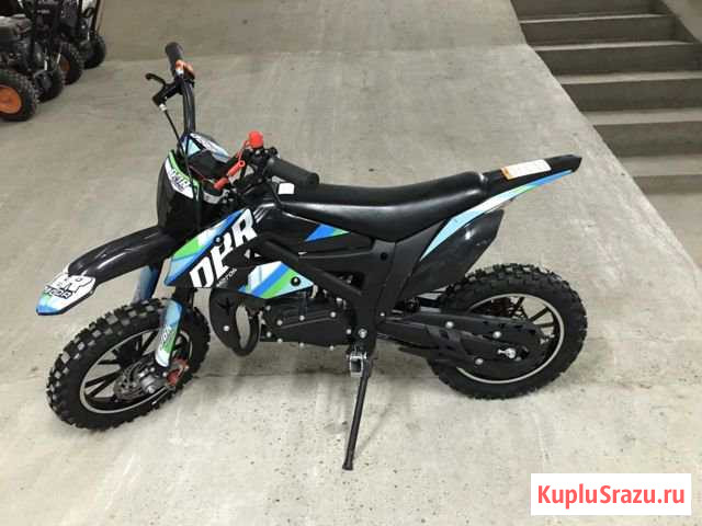 Питбайк детский DBR SX50-A (2T 49 см3 ручной старт Оренбург - изображение 1
