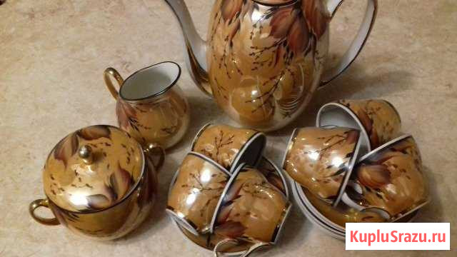 Продам кофейный сервиз Белогорск - изображение 1