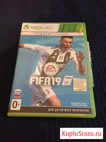 Игра fifa19 для Xbox 360 Нефтекамск - изображение 1