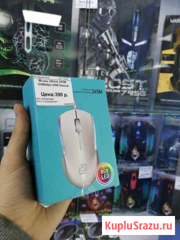 Мышь Oklick 245M с RGB подсветкой (0397) Enet аб Бийск - изображение 1