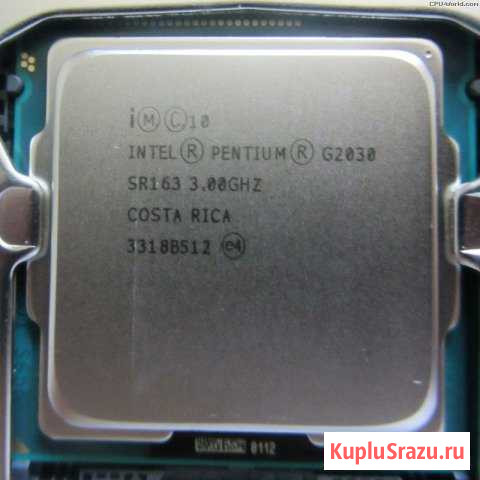 Процессор Intel Pentium G2030 - 3.0GHz Ростов-на-Дону - изображение 1