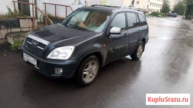 Chery Tiggo (T11) 2.4 МТ, 2007, внедорожник, битый Кондопога - изображение 1