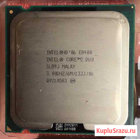 Процессор Intel Core 2 Duo E8400 Балтийск - изображение 1