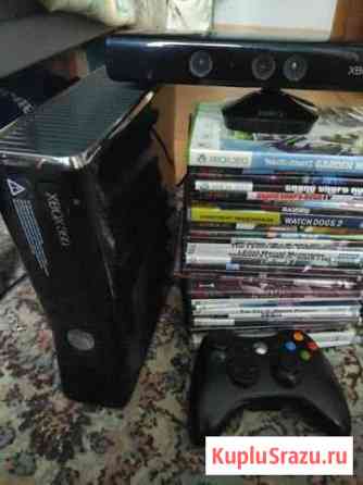 Xbox 360 250gb+kinect+29 игр, с прошивкой Lt 3.0 Жуковский