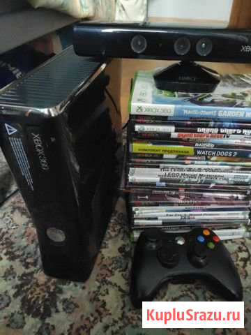Xbox 360 250gb+kinect+29 игр, с прошивкой Lt 3.0 Жуковский - изображение 1