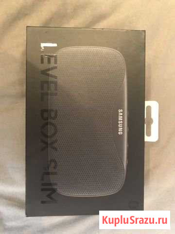 Беспроводная колонка SAMSUNG level Box Slim черная Мурино - изображение 1