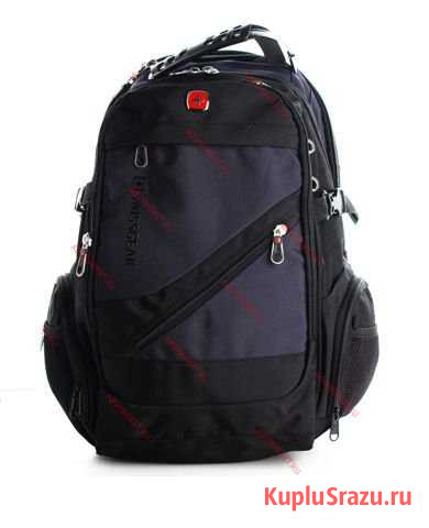Рюкзак 35L 8810# USB dark-blue Челябинск - изображение 1