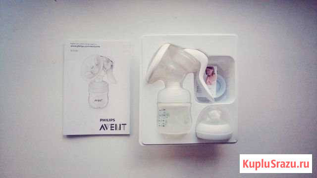Молокоотсос ручной Avent Natural Владимир - изображение 1