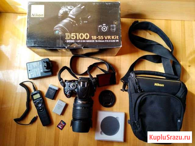 Nikon D5100 Kit 18-105 VR Улан-Удэ - изображение 1