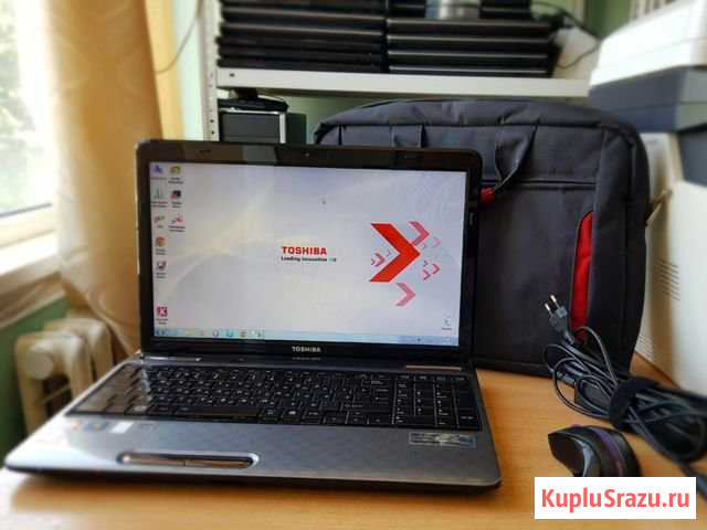 Ноутбук Toshiba satellite L755D-148 +сумка+мышка Тимашевск - изображение 1