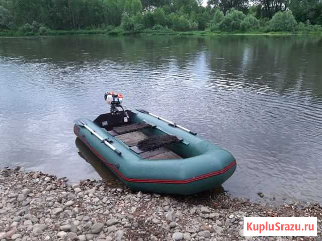 Лодка пвх Тайга с мотором Салават - изображение 1