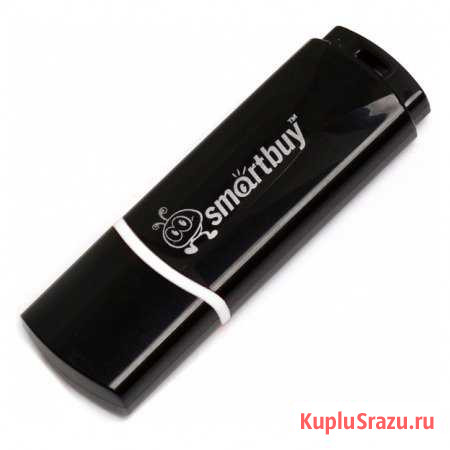 64Gb SmartBuy Crown Black USB 2.0 (SB64gbcrw-K) Вологда - изображение 1