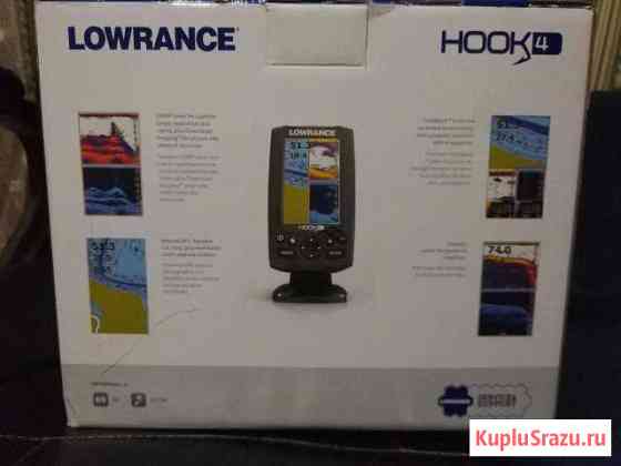 Эхолот-картплоттер Lowrance hook-4 Mid/High/DownSc Уваровка