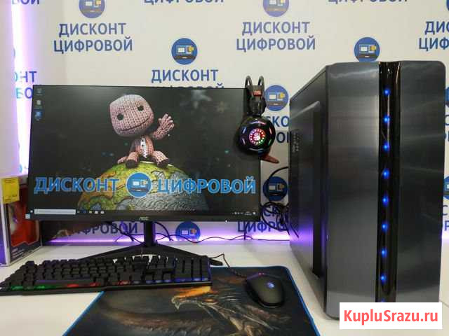 NoPussy/FX6300-6th core/DDR8Gb/SSD240Gb/GTX1060 Череповец - изображение 1