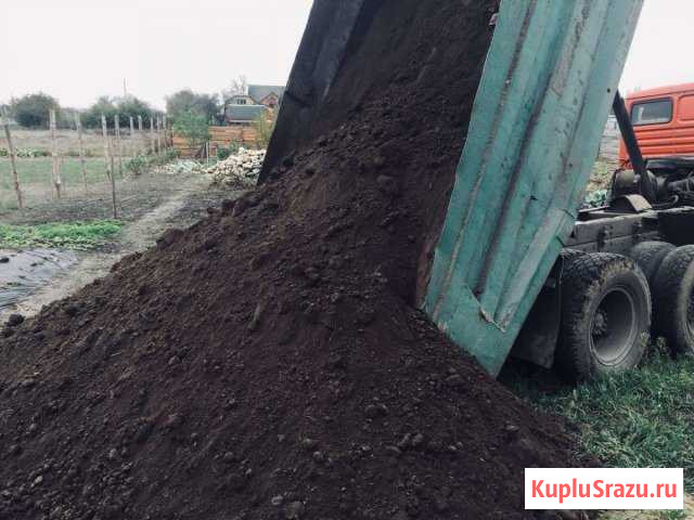 Плодородка доставка Камаз 10 м3 Бугры - изображение 1